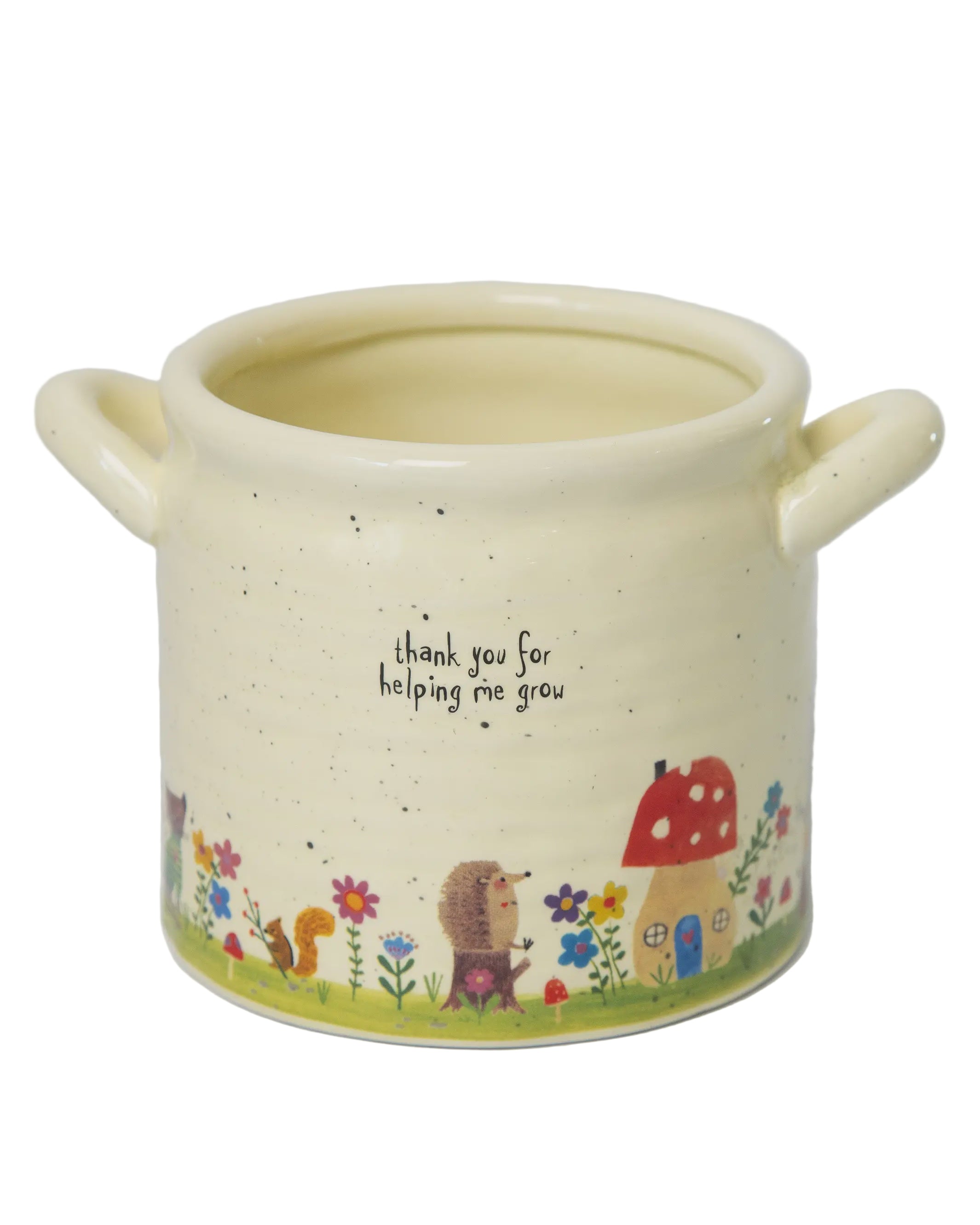 Crock Planter MED Thank You Gifts and Accessories Natural Life