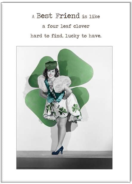 A Good Friend Four Leaf Clover Cards and Wrap Waterlyn