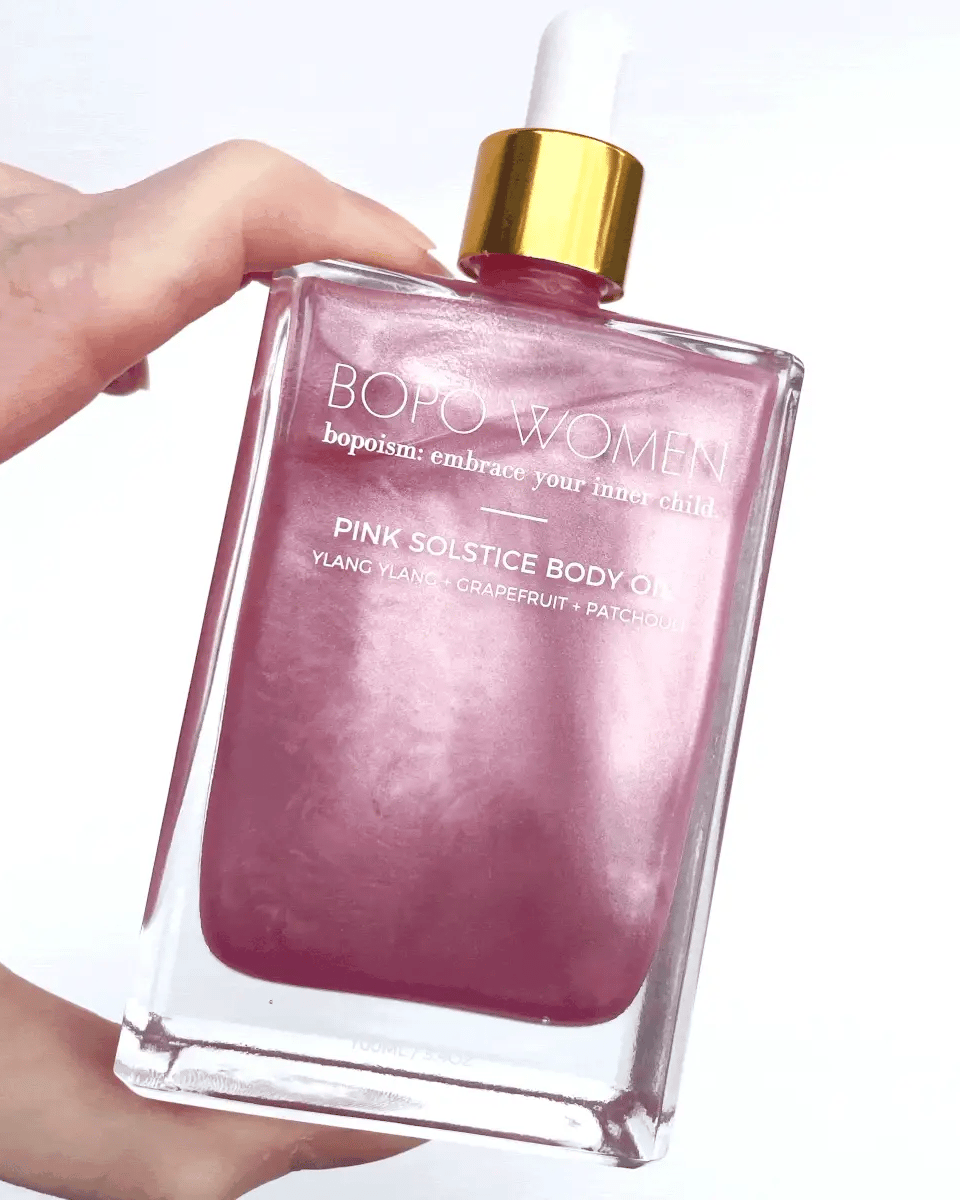 Pink Solstice Body Oil Body Bopo Women