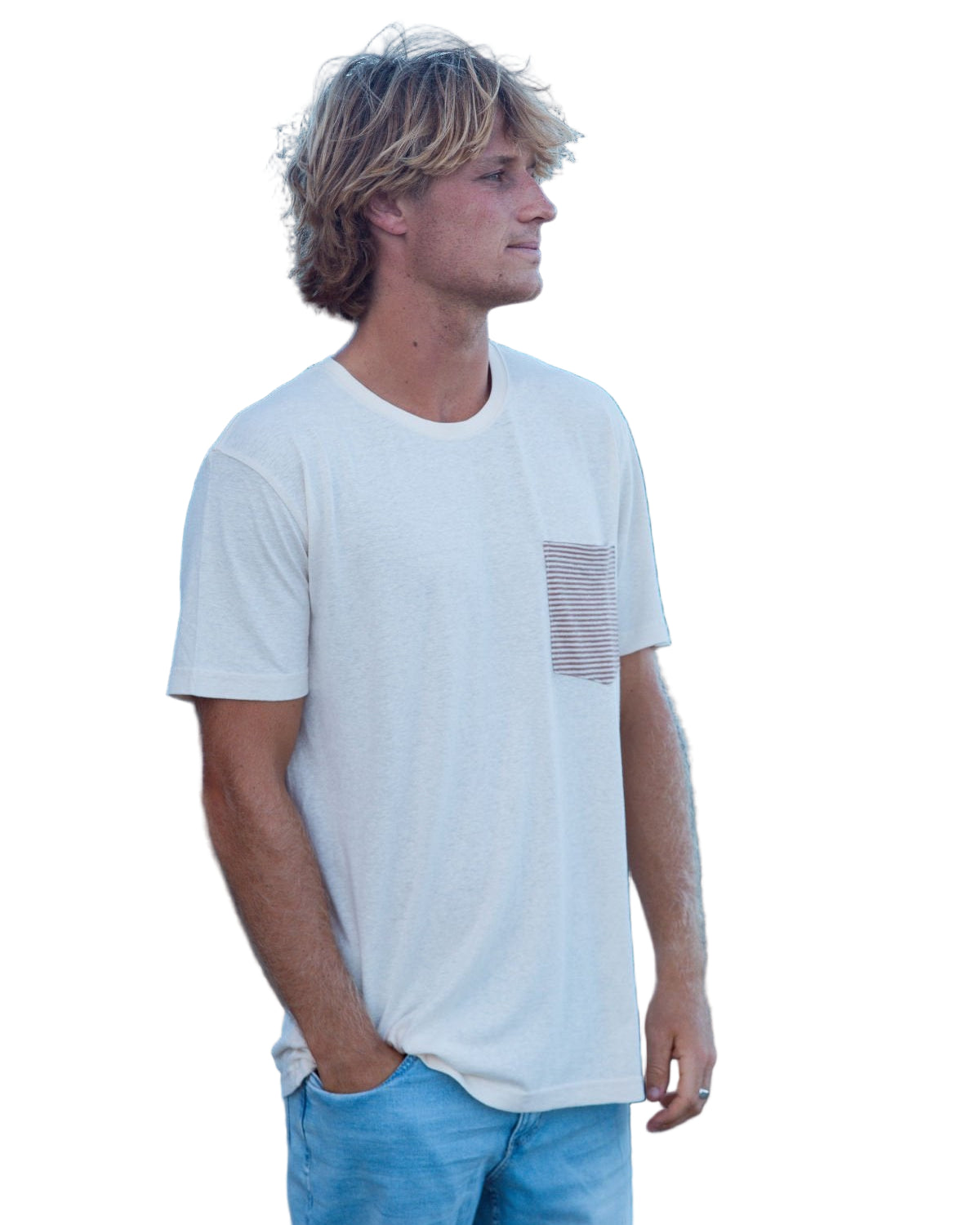 Ivory Hemp Organic Cotton Mens T Shirt Mens Tops Skumi S