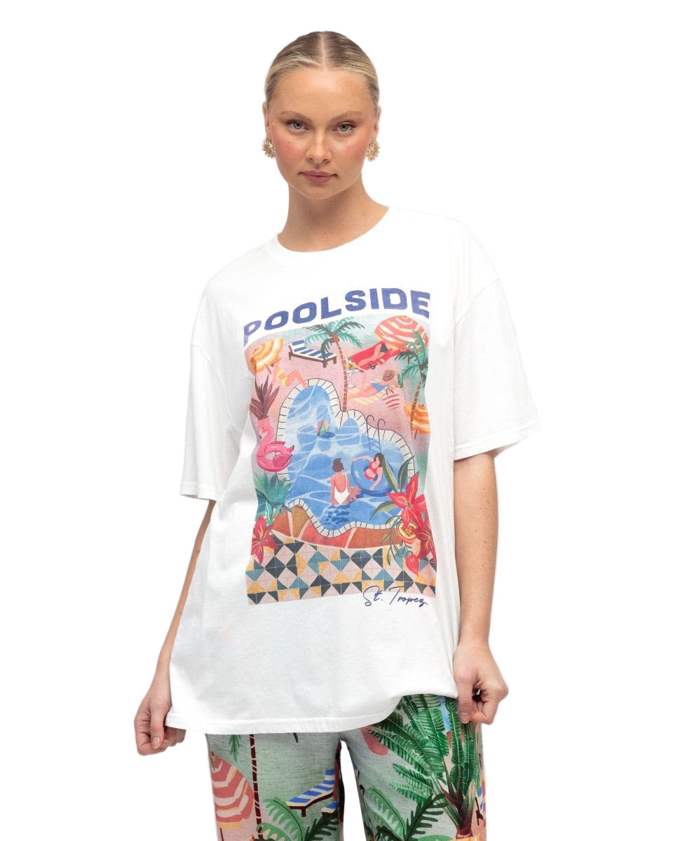 Poolside Top by Paper Heart Tops Ebby and I S(8-10)