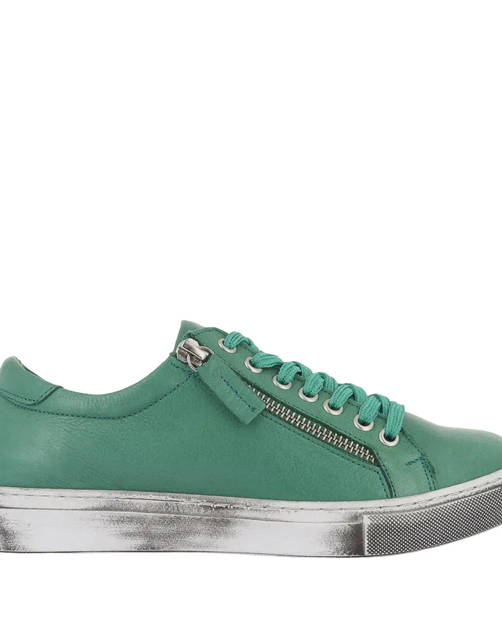 Twin Green Leather Shoes Shoes Rilassare 36
