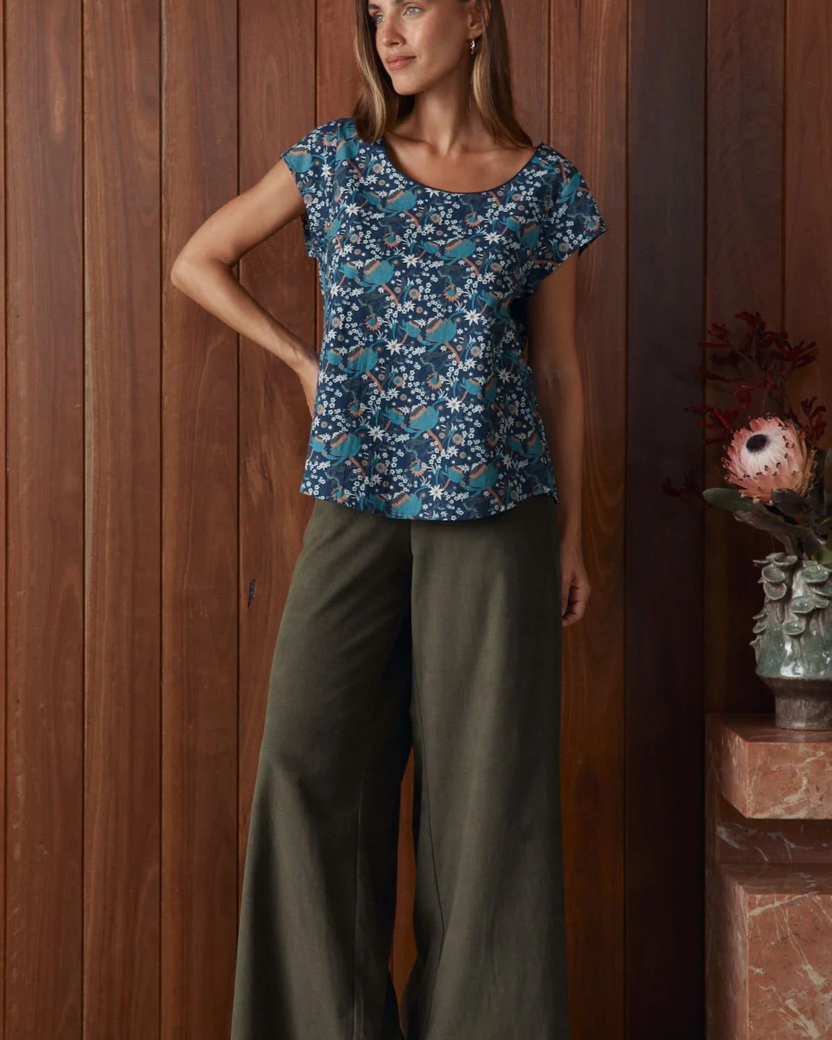 Remi Top - Waratah Tops MahaShe XS(6)