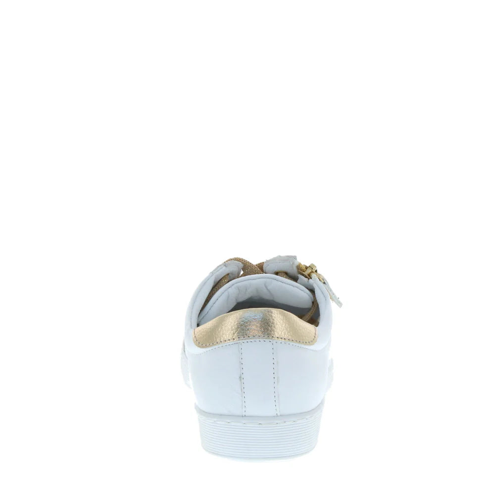 Token Shoe White/Gold Shoes Rilassare