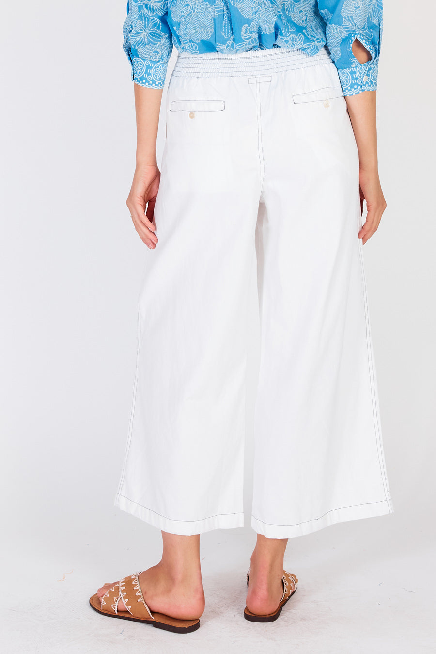 Pula Pant White Bottoms Ruby Yaya