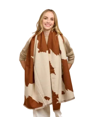Caramel The Ranch Scarf Scarves and Sarongs Tiger Tree