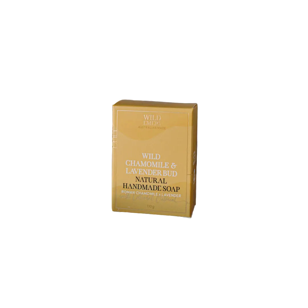 Wild Chamomile and Lavender Bud Natural Handmade Soap Body Wild Emery