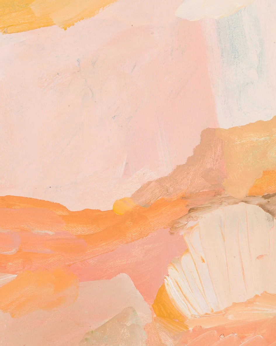 Kiasmin 2 Sunset Double Tear Drop Earrings Earrings Moe Moe