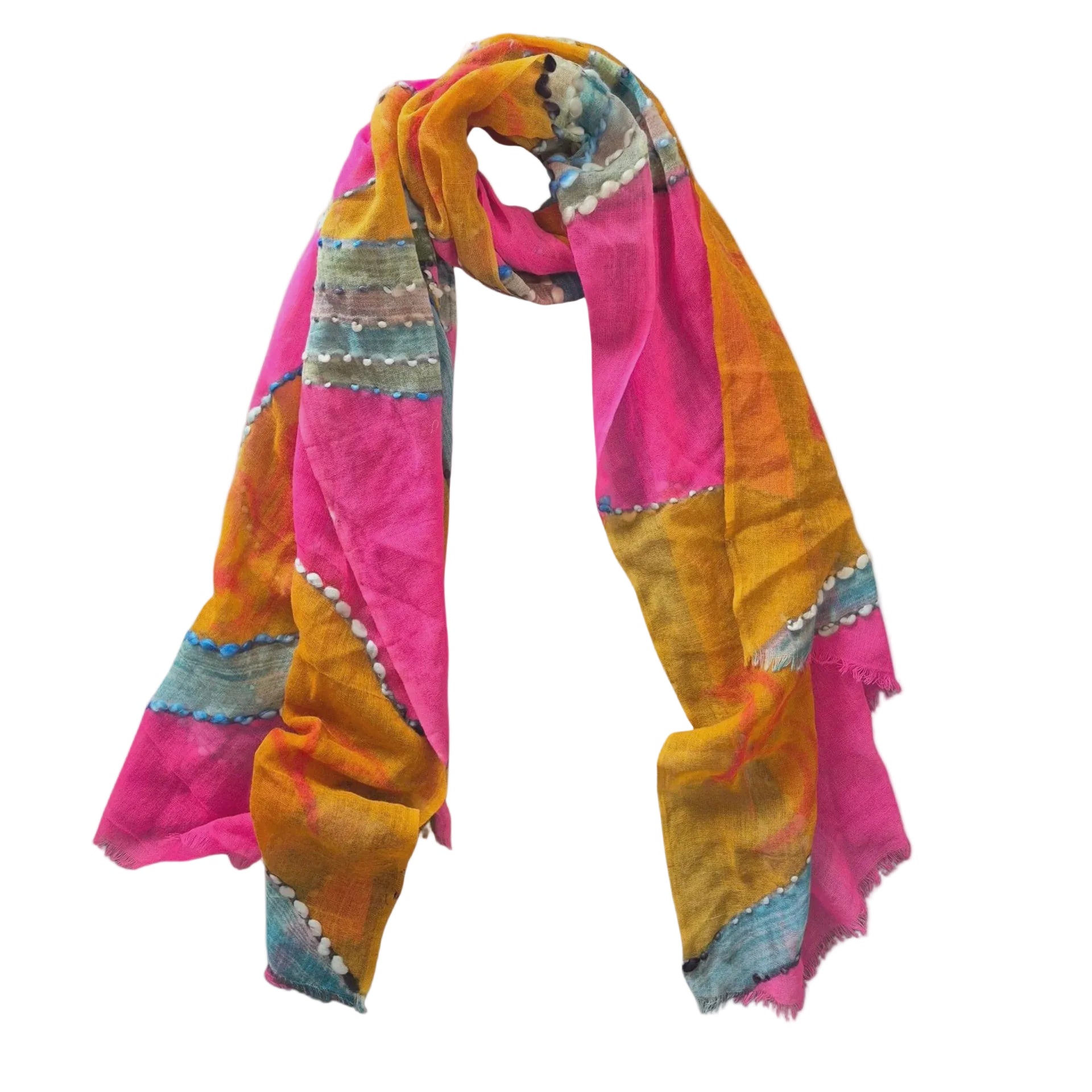 Pure Wool Scarf Ai1111 Scarves and Sarongs Zoda