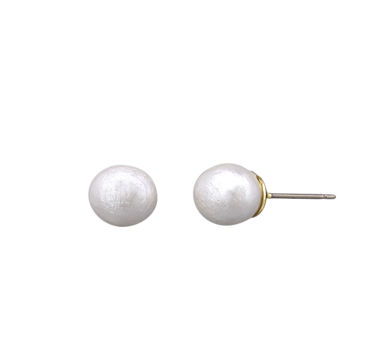 Pearl Stud Earrings Earrings Tiger Tree
