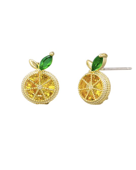 Sour Lemon Earrings Earrings Tiger Tree
