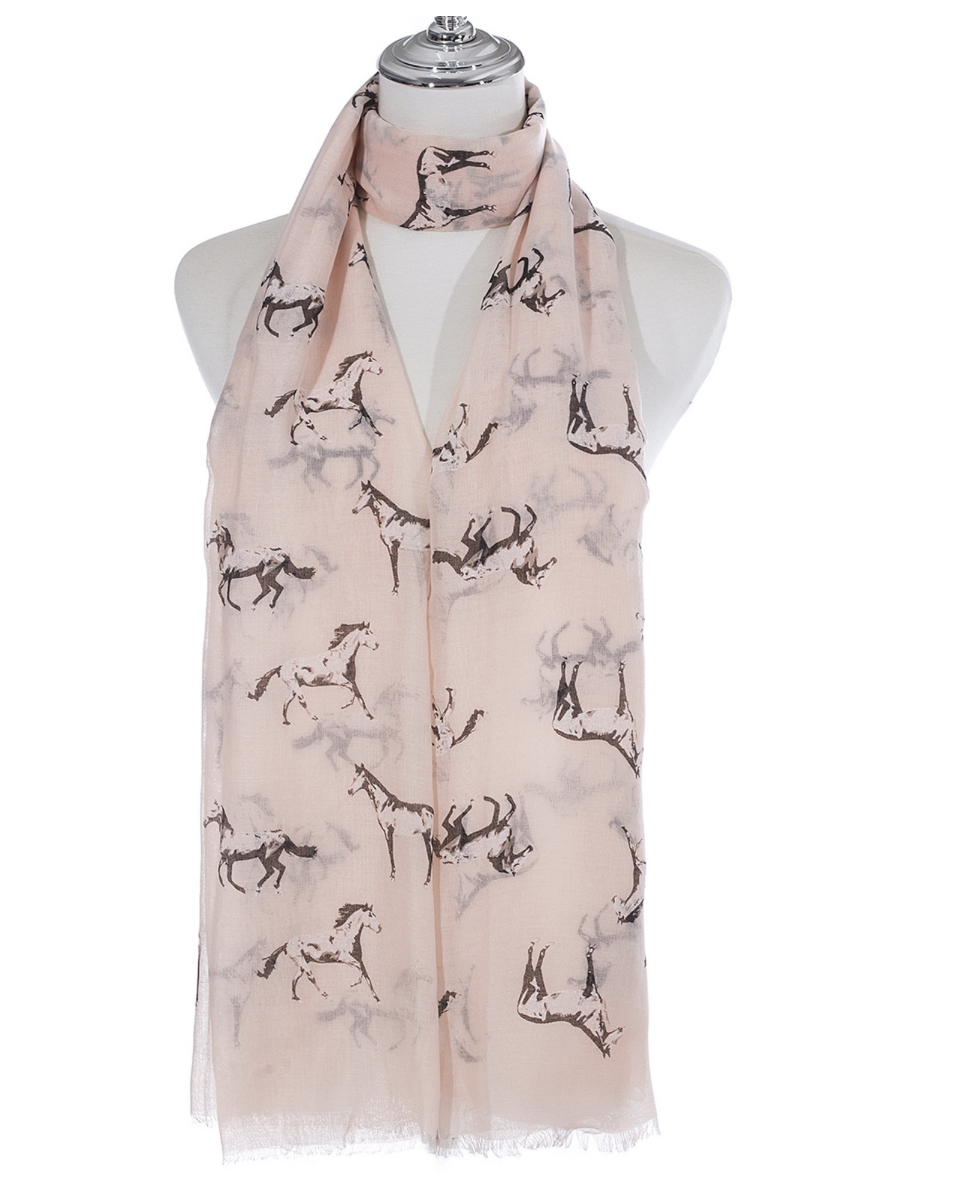 Scarf SC1446 PINK Scarves and Sarongs Ivys