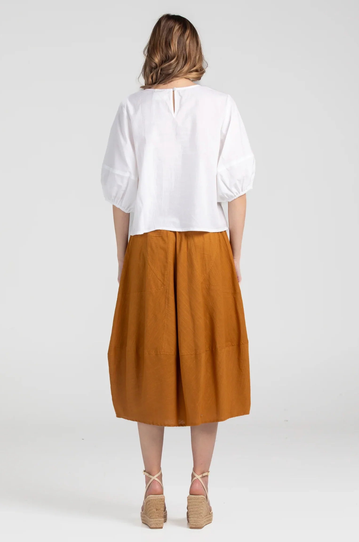 Guru Skirt Basic - Mustard Skirts Boom Shankar