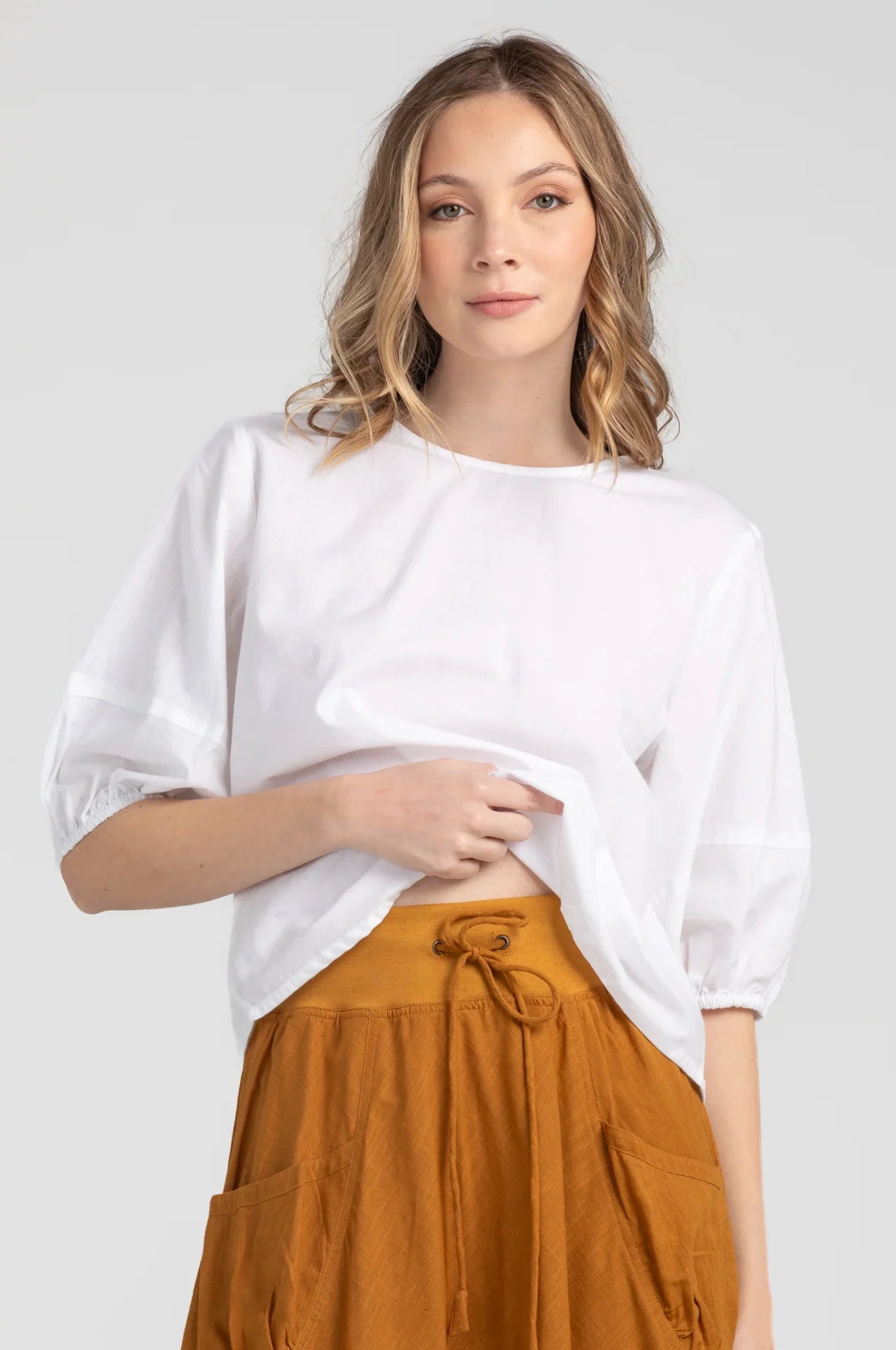 Guru Skirt Basic - Mustard Skirts Boom Shankar