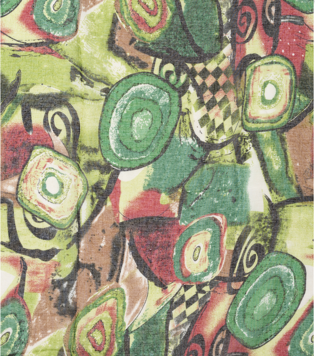 Scarf SC2655 GREEN Scarves and Sarongs Ivys