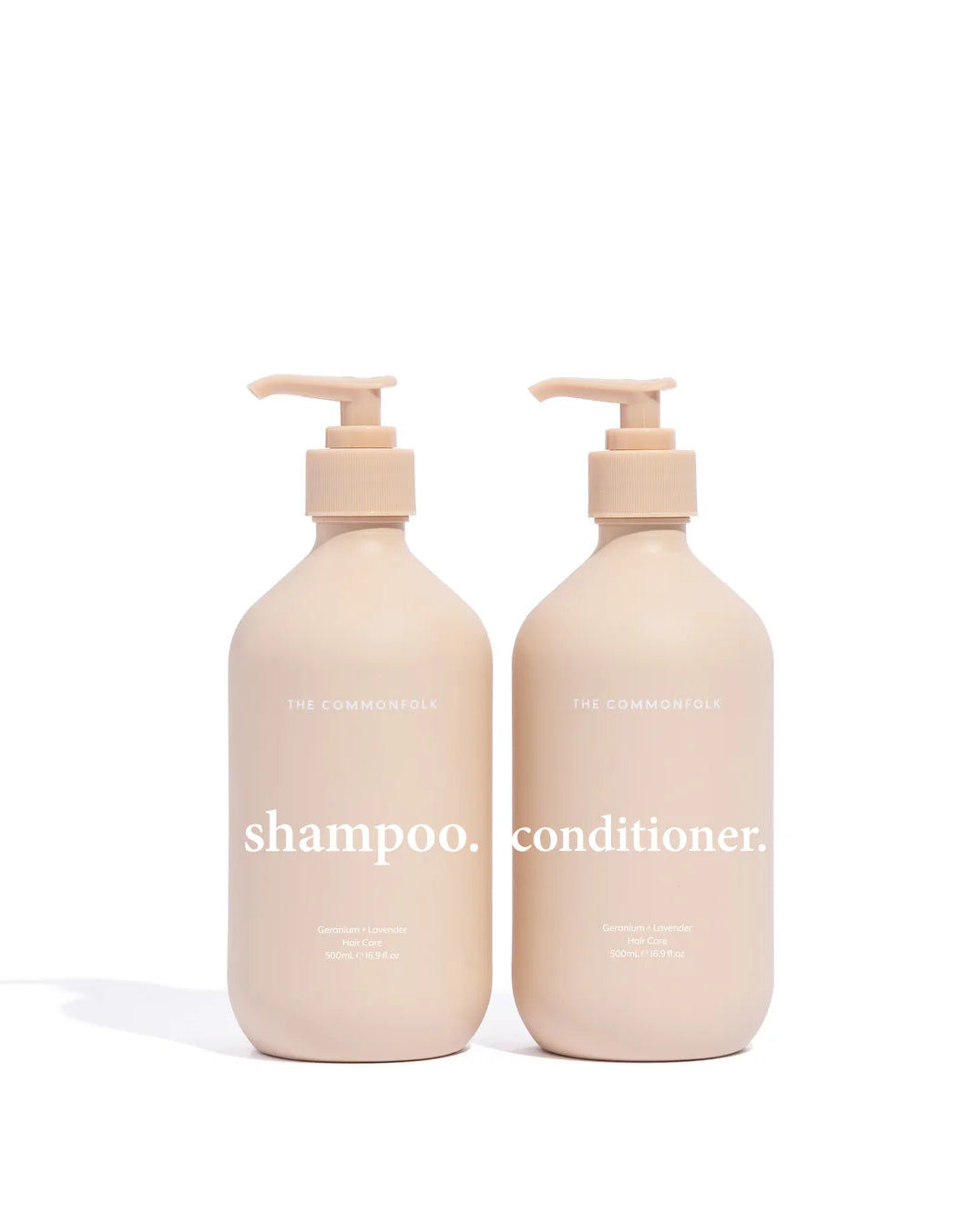 Keep It Simple Shampoo + Conditioner Kit - Nude Bath Commonfolk