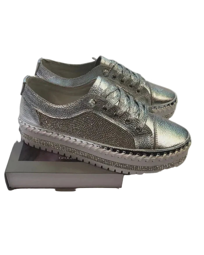 Shani Bling Sneakers Silver Shoes Ameise 36