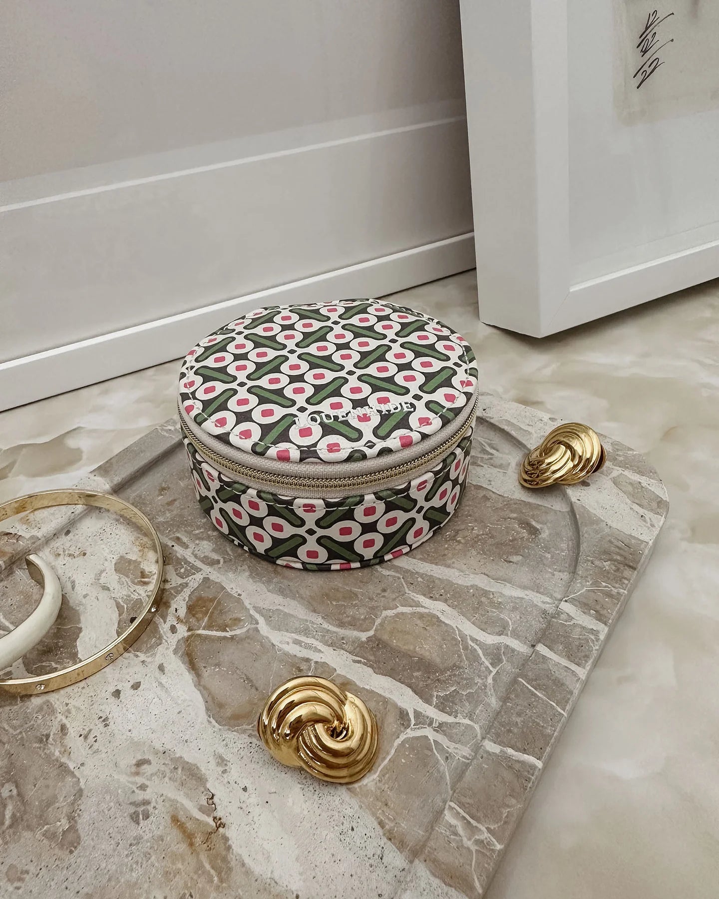 Sisco Jewellery Box - Retro Olive - Global Free Style