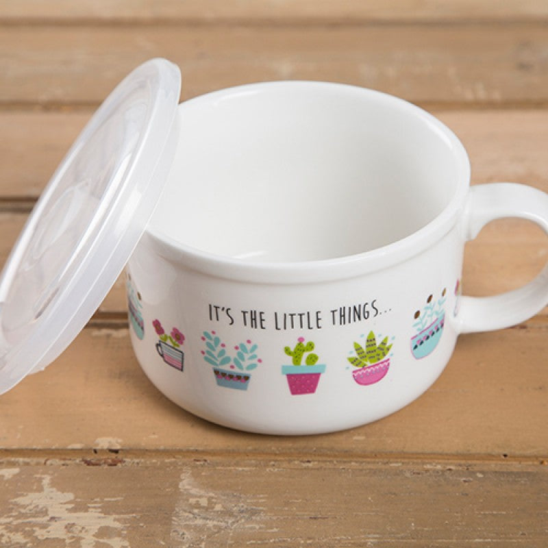 Soup Mug It's The Little Things Gifts and Accessories Natural Life