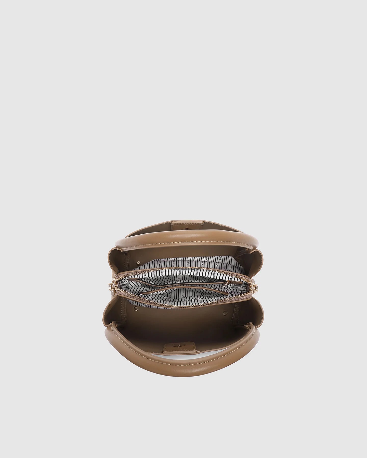 Steffie Suedette Mini Tote Bag - Honey - Global Free Style