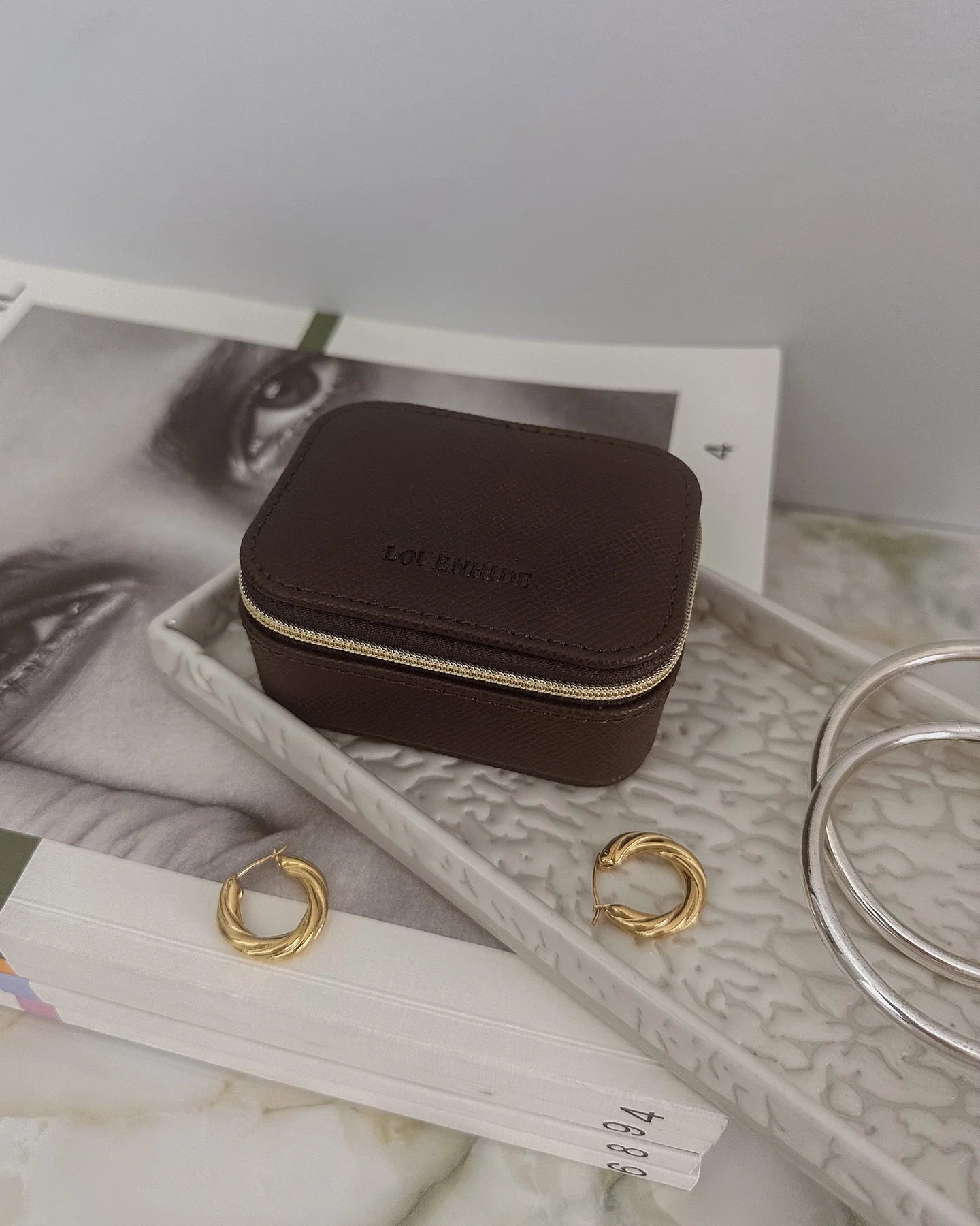 Suzie Jewellery Box - Chocolate - Global Free Style