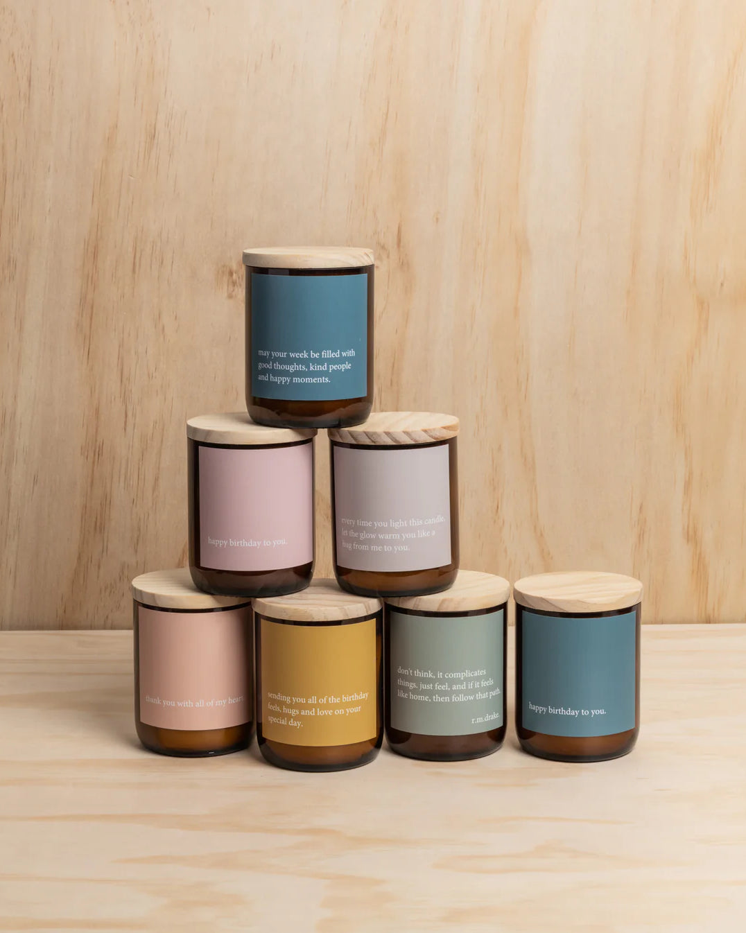 Heartfelt Quote Candle - Self Love Gifts and Accessories Commonfolk