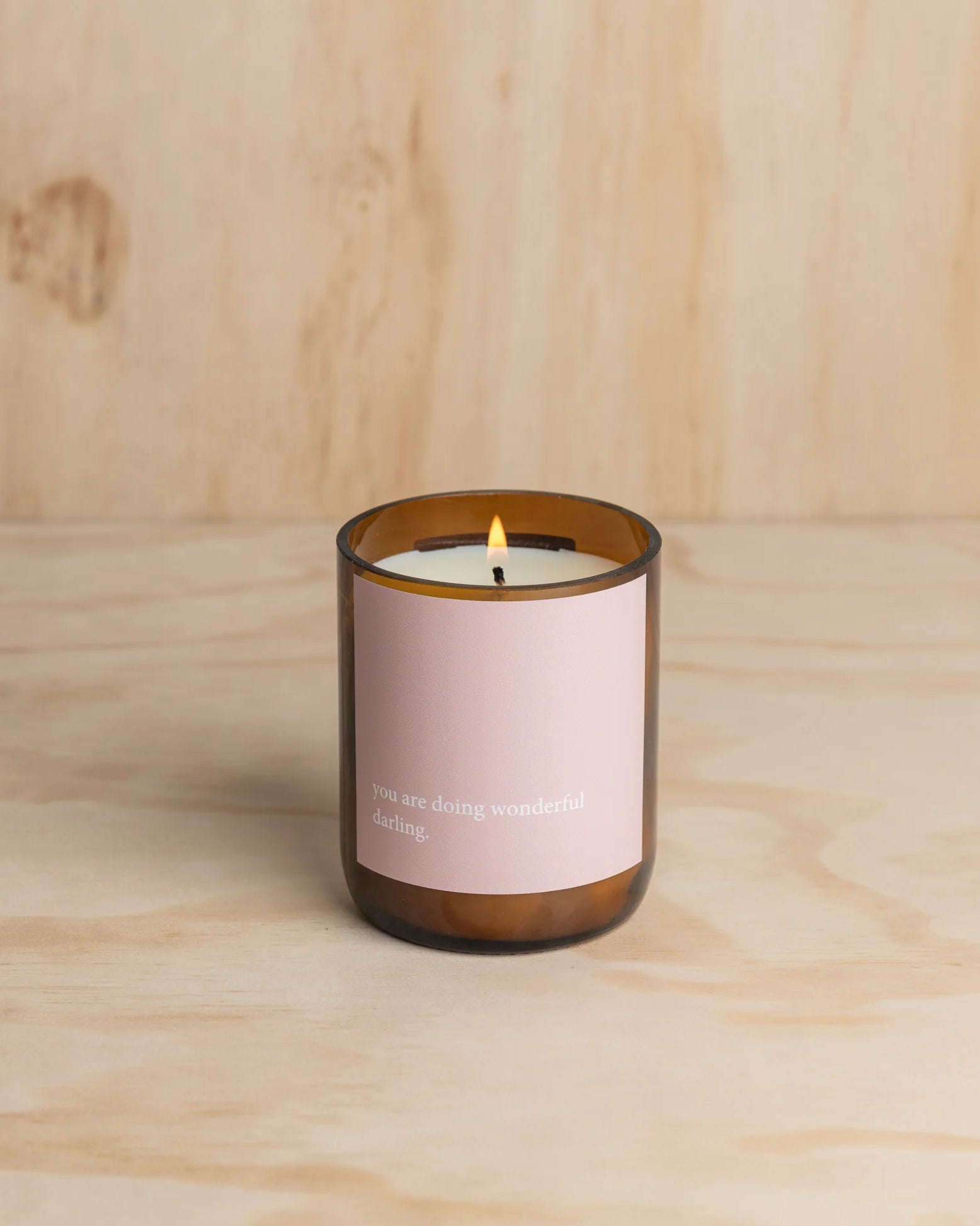 Heartfelt Candle You are doing Wonderful Gifts and Accessories Commonfolk