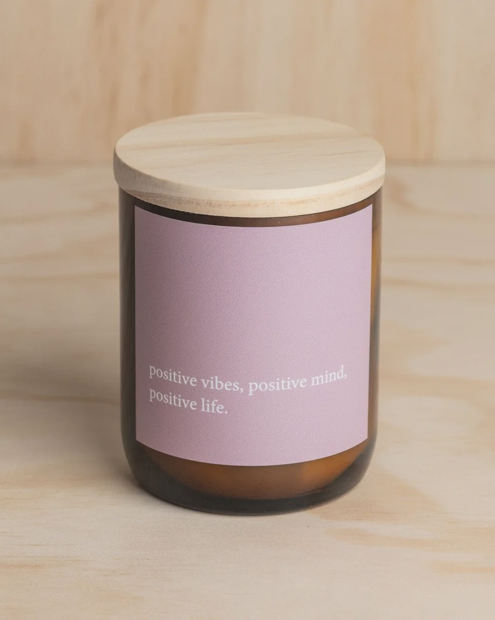 Heartfelt Quote Candle - positive vibes Gifts and Accessories Commonfolk