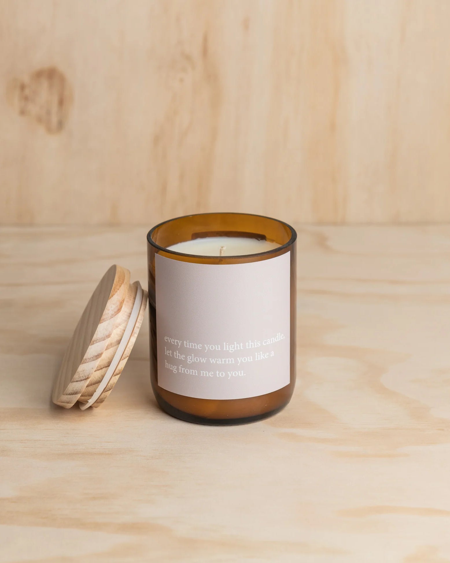 Heartfelt Candle-Hug from Me to You Gifts and Accessories Commonfolk