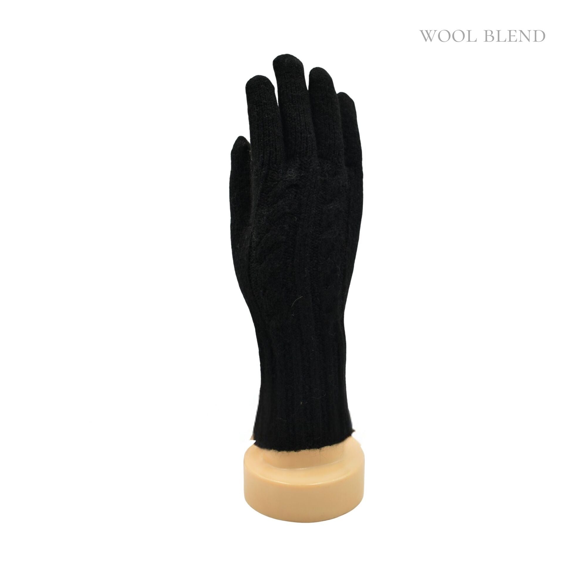 Heritage Knit Gloves Black Gloves Taylor Hill