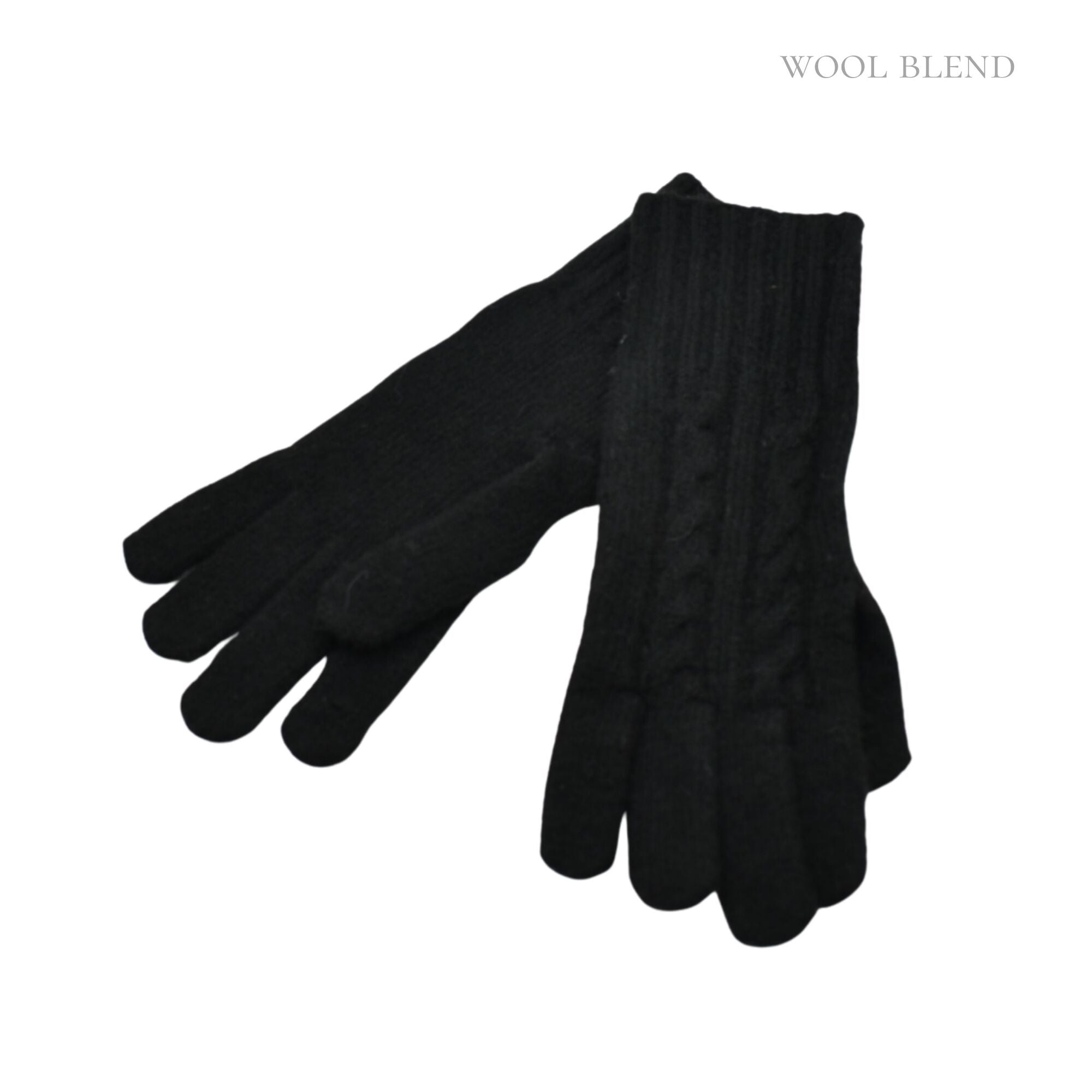 Heritage Knit Gloves Black Gloves Taylor Hill