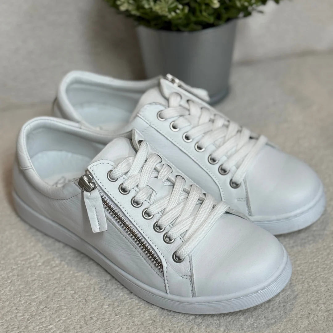 Token Shoes Fresh White Shoes Rilassare