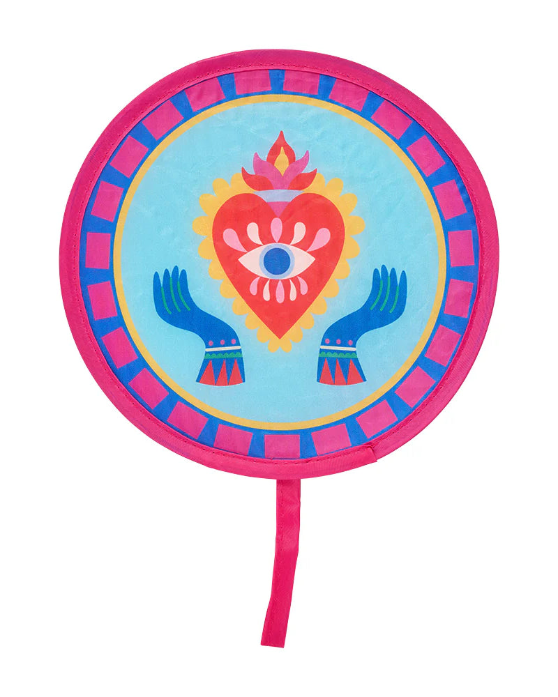 Twist Fan Fiesta Gifts and Accessories Annabel Trends Heart