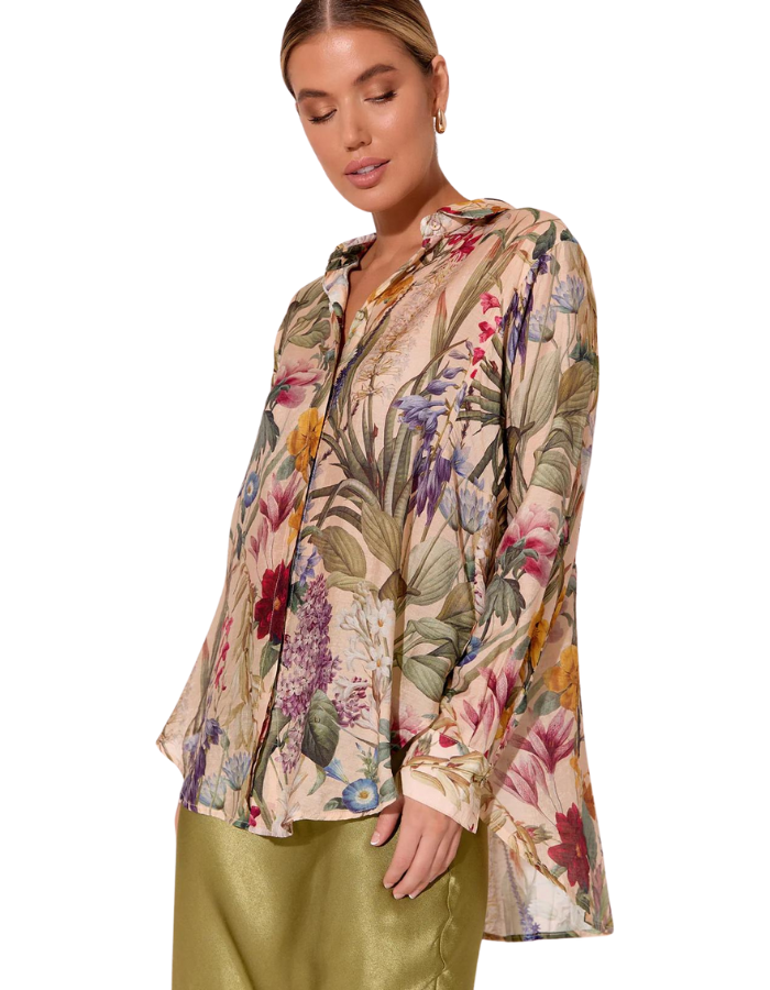 Charlie Floral Shirt Floral - Global Free Style