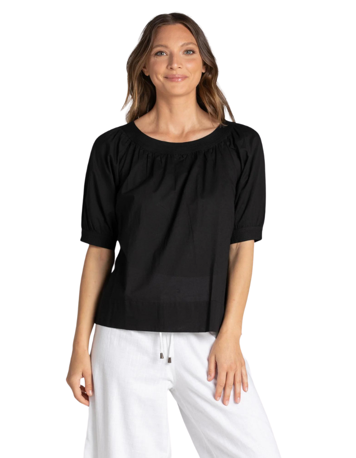 Bliss Top Basic Black Tops Boom Shankar