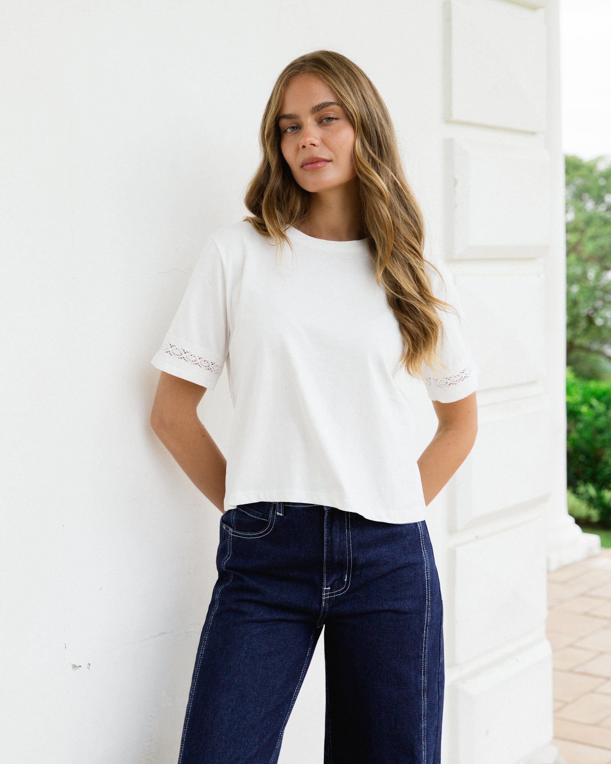 White Top Tops Ebby and I