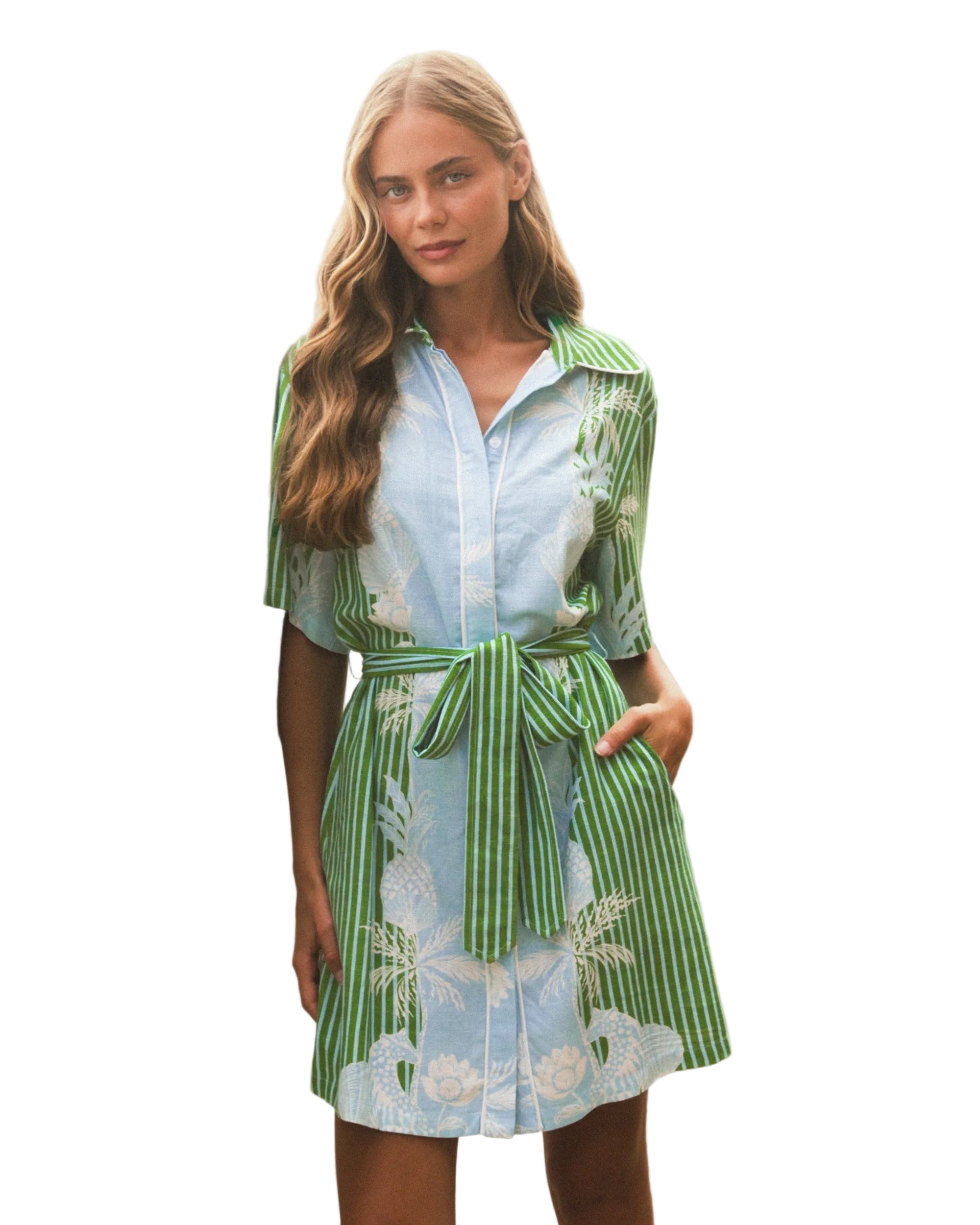 Brylee Mini Dress Bellini - Global Free Style