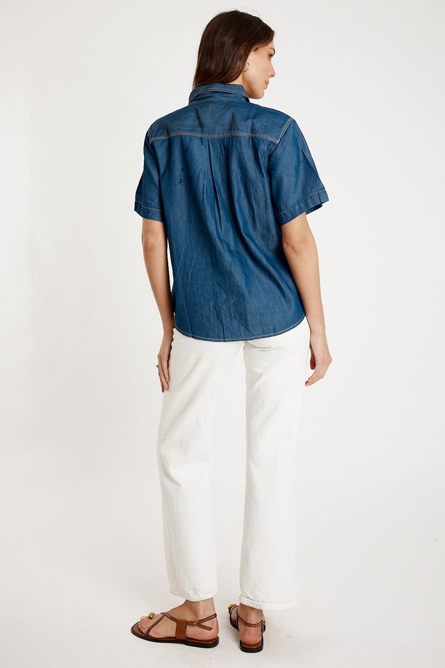 Arizona Shirt Dark Tops Ibisa