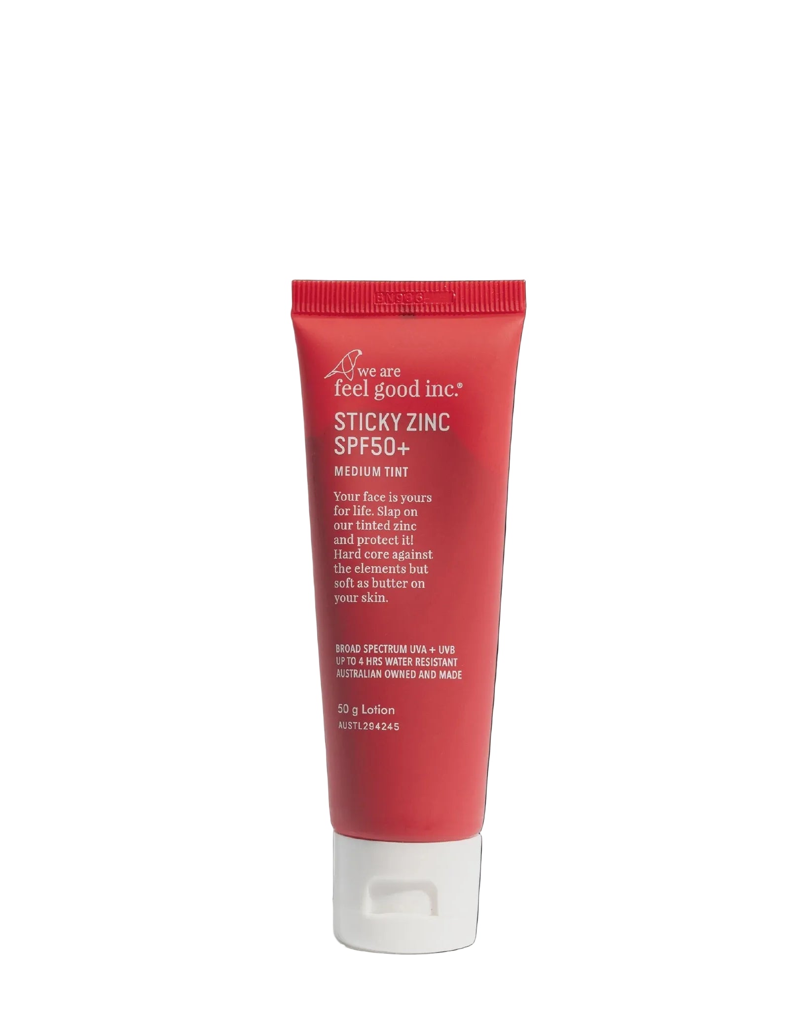 We Are Feel Good Inc Sticky Zinc - Medium SPF50+ Body we are feel good inc