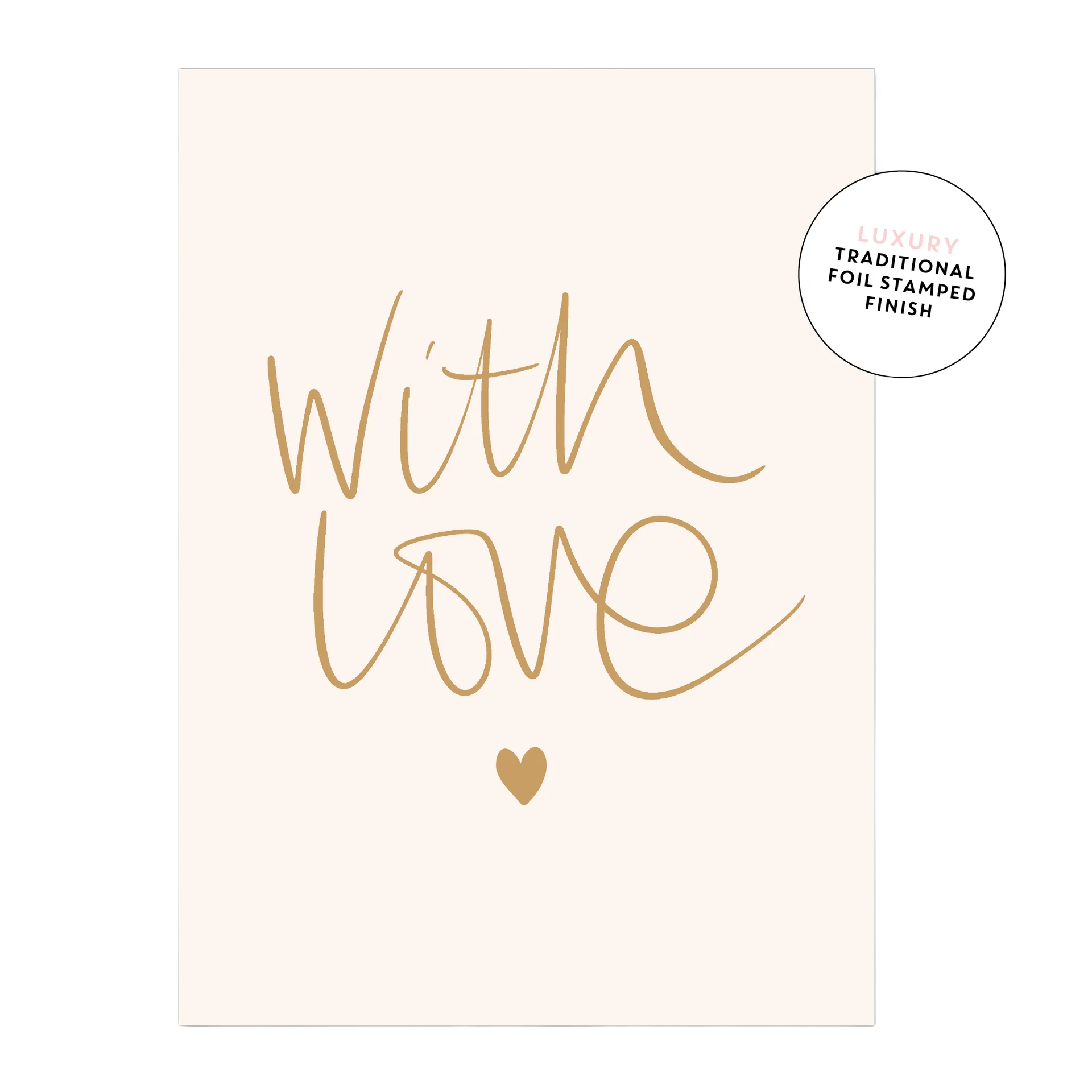 With Love Greeting Card Cards and Wrap Just Smitten