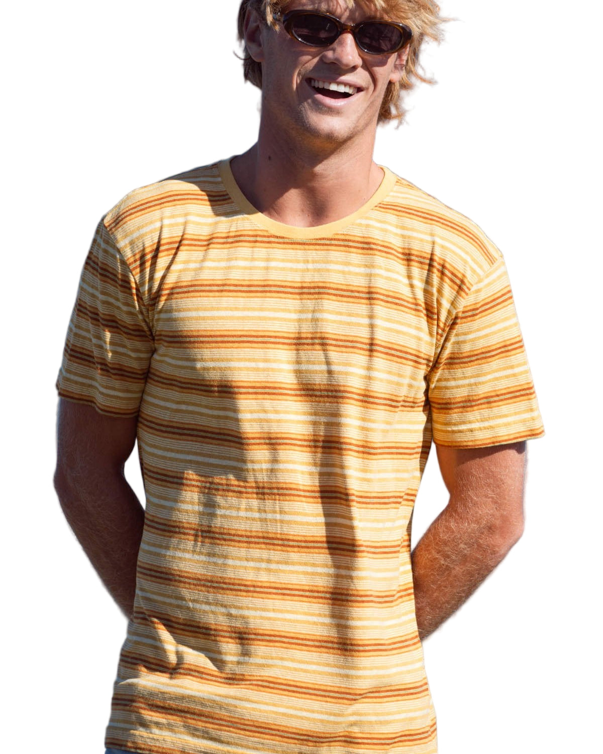 Yellow Submarine Hemp Organic Cotton Mens Shirt Mens Tops Skumi S