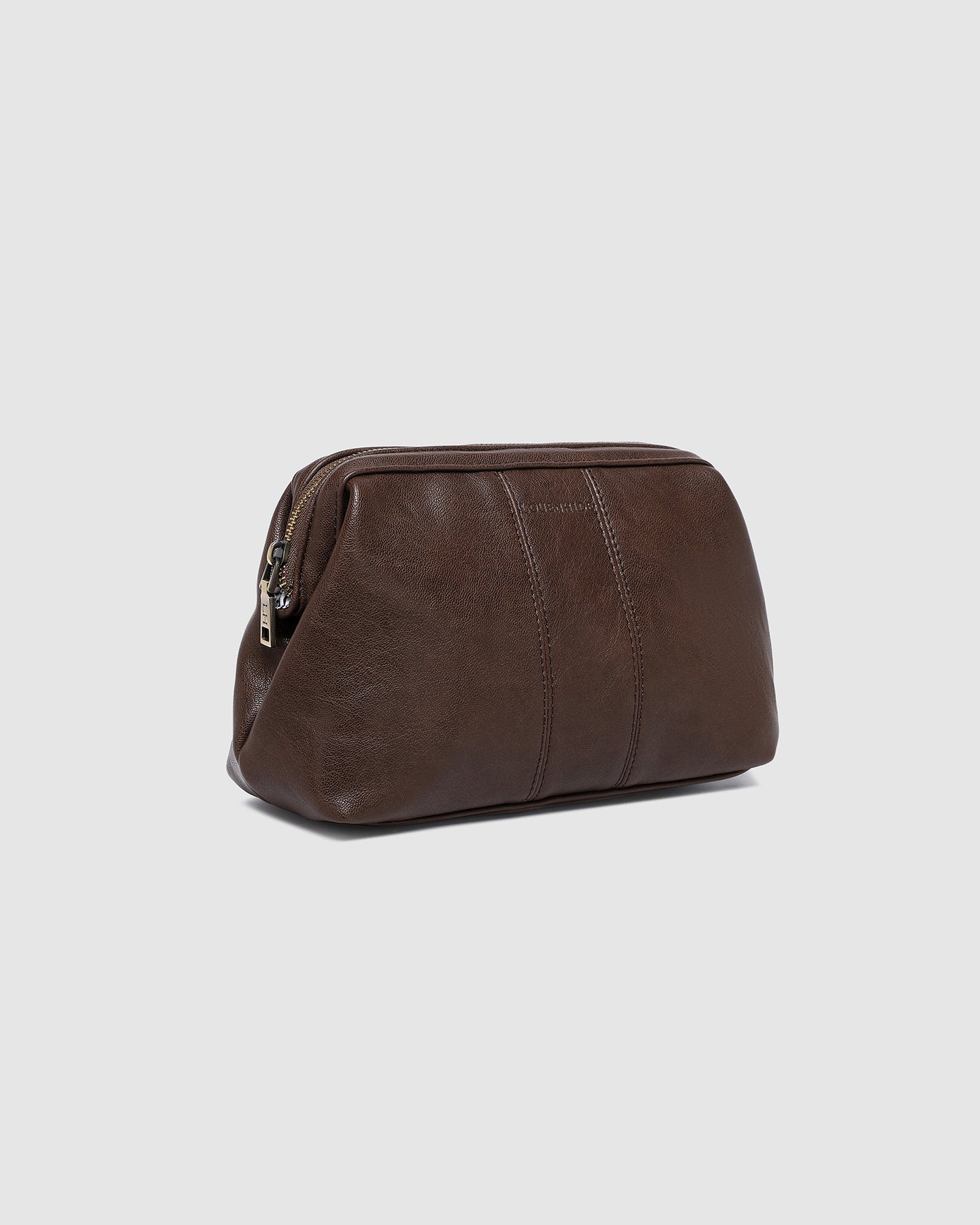 Albie Cosmetic Case - Saddle Chocolate - Global Free Style
