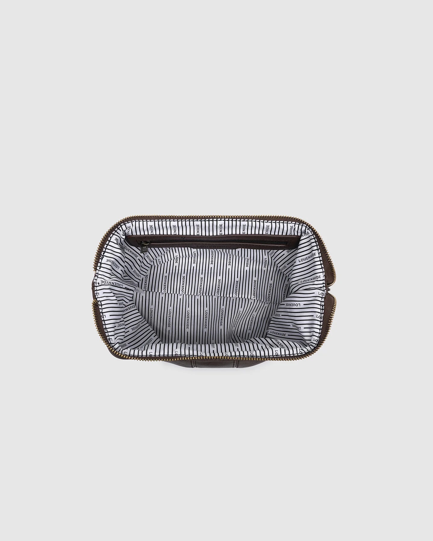 Albie Cosmetic Case - Saddle Chocolate - Global Free Style