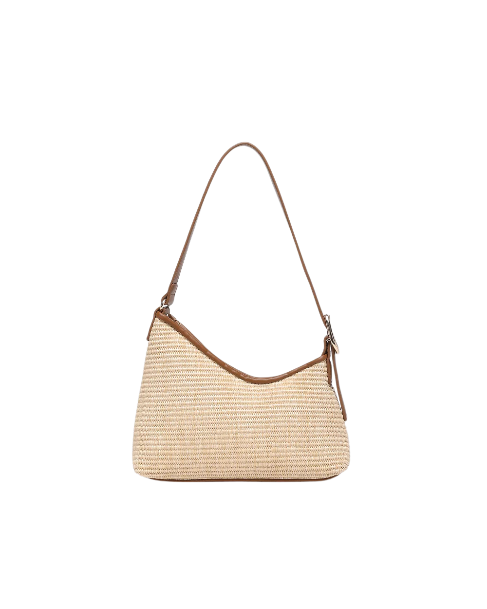 Amelia Shoulder Bag - Raffia/Tan - Global Free Style