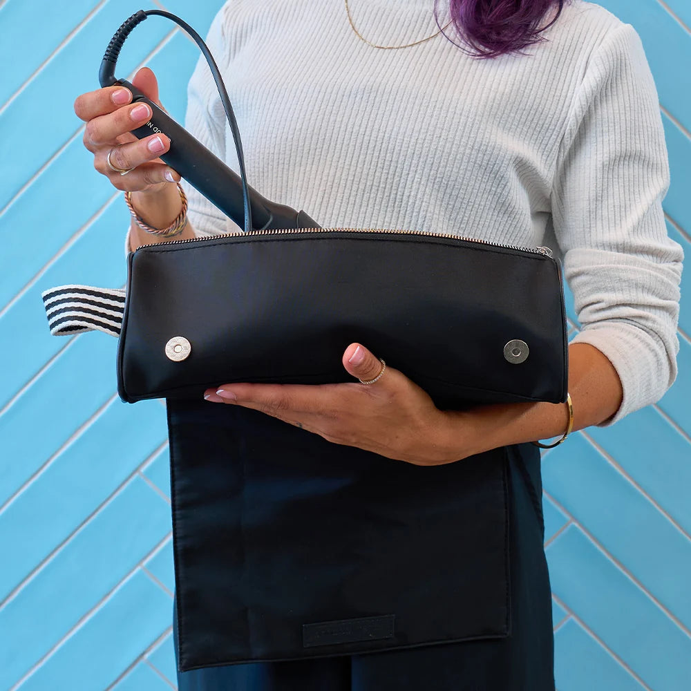 AT Hype Hair Straightener Travel Pouch Black Bags and Purses Annabel Trends