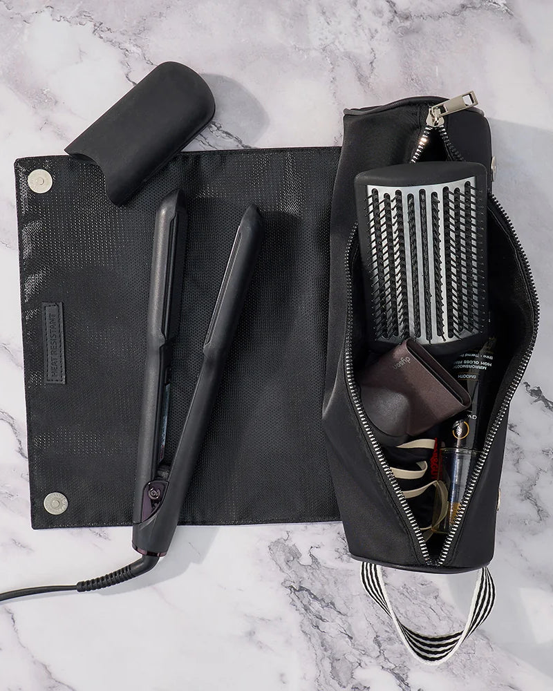AT Hype Hair Straightener Travel Pouch Black Bags and Purses Annabel Trends