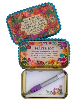 Prayer Box Don't Worry Gifts and Accessories Natural Life