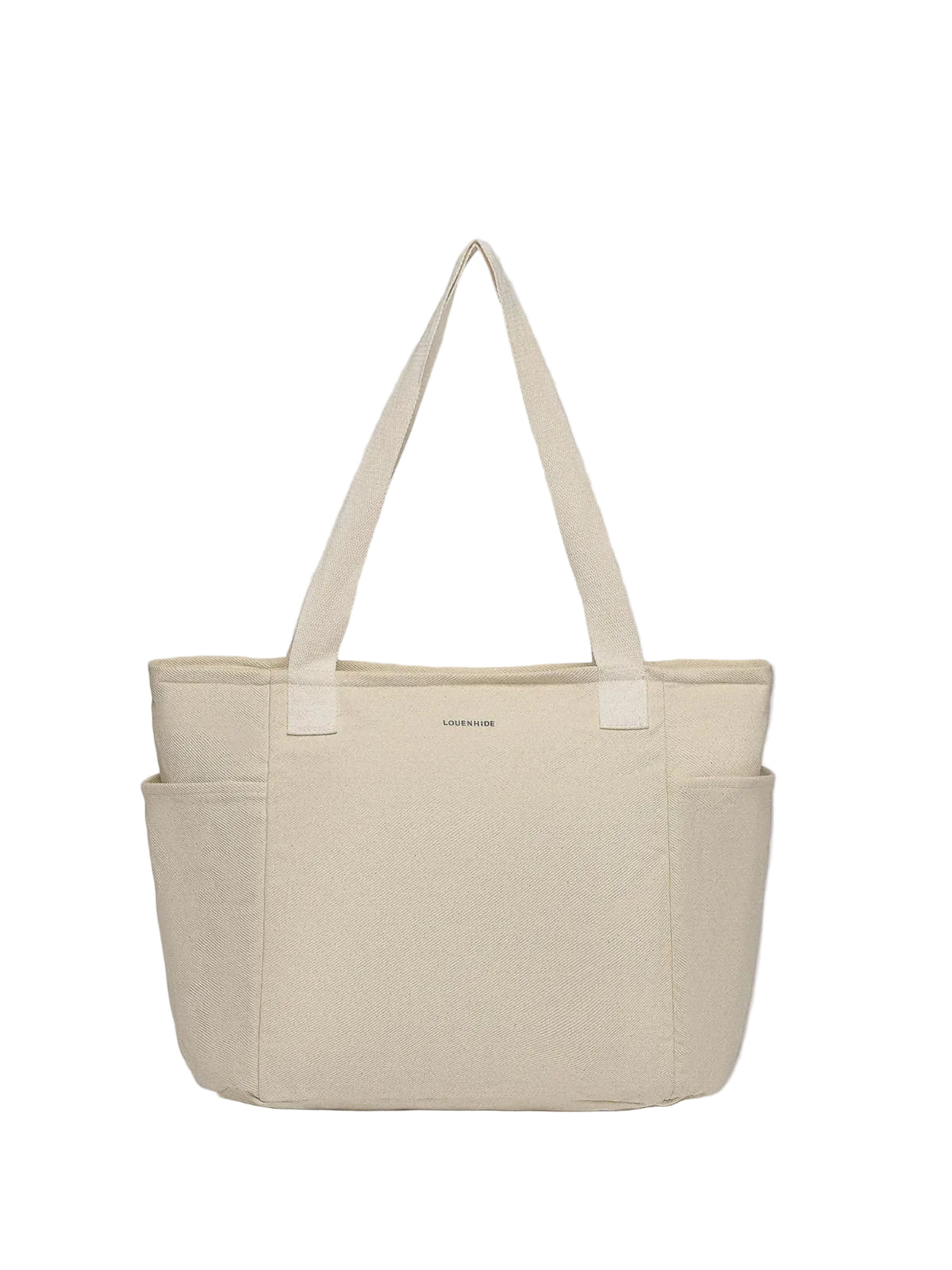 Charlotte Canvas Tote Bag Natural Bags and Purses Louenhide