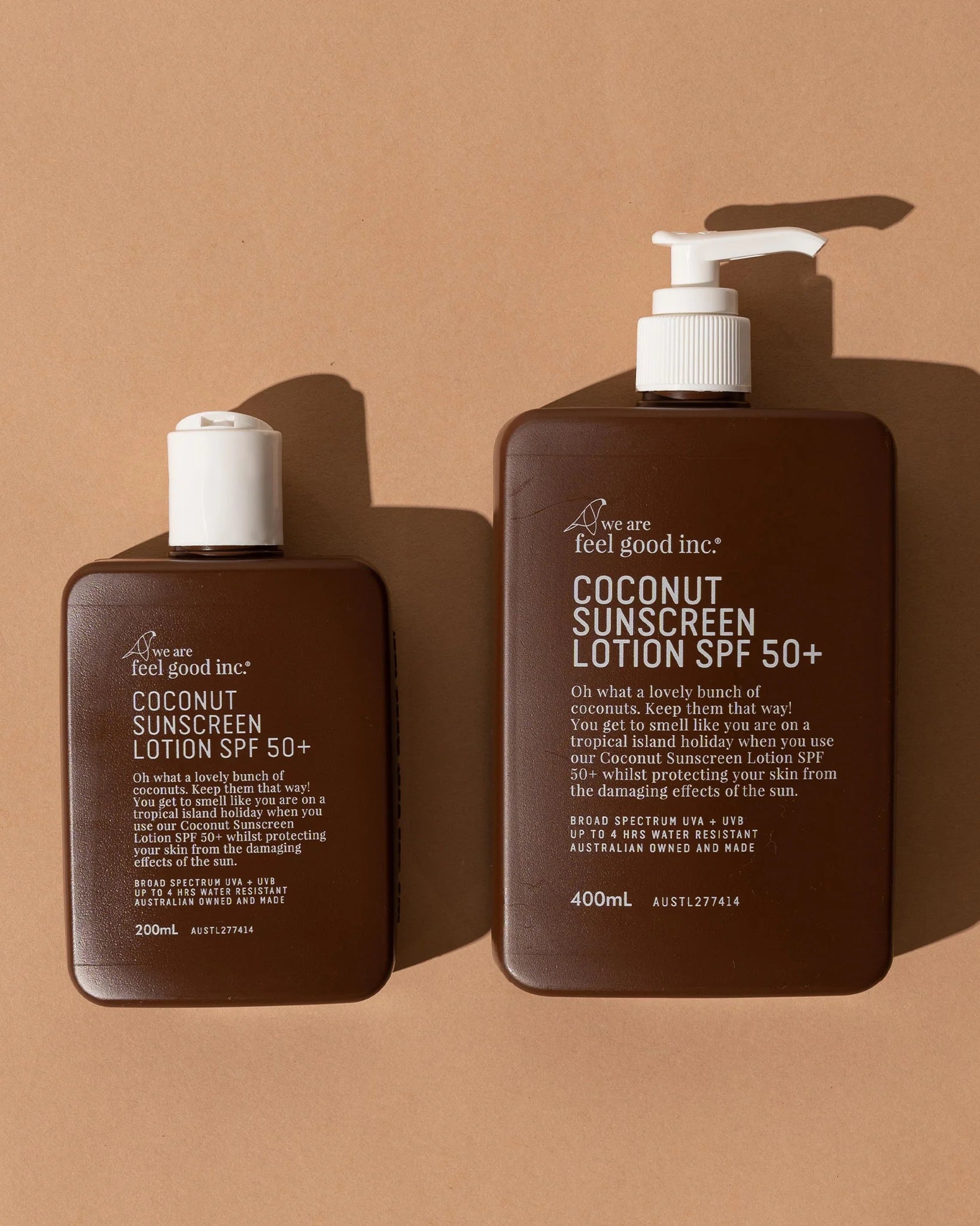 We Are Feel Good Inc Coconut Sunscreen SPF 50+ - 200ml Body we are feel good inc