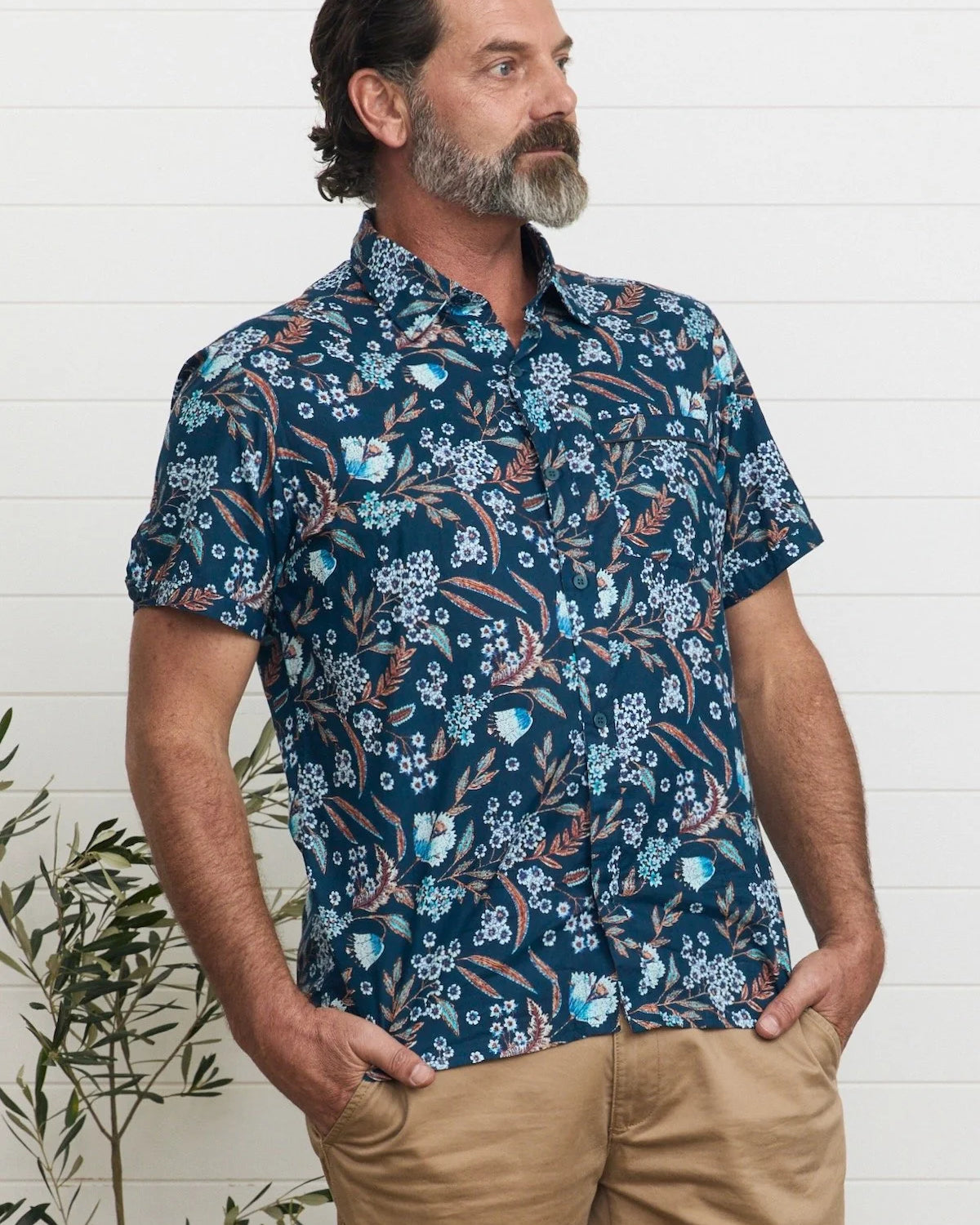 Mens Shirt Bellflower - Global Free Style